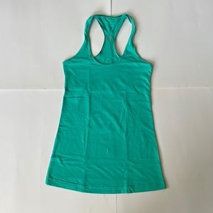 Lululemon cool racer back (size 8) clear mint/teal
